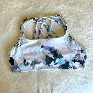 Athleta Hyper Focused Print Bra